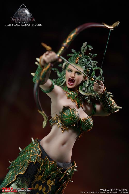 Medusa (Green Serpent Tail) 1/12 Scale Action Figure Gallery Image 8