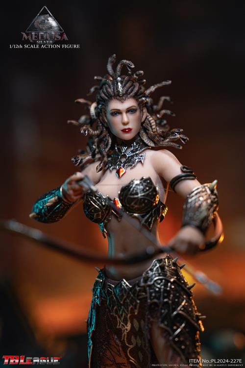 Medusa (Silver Human Form) 1/12 Scale Action Figure Gallery Image 9