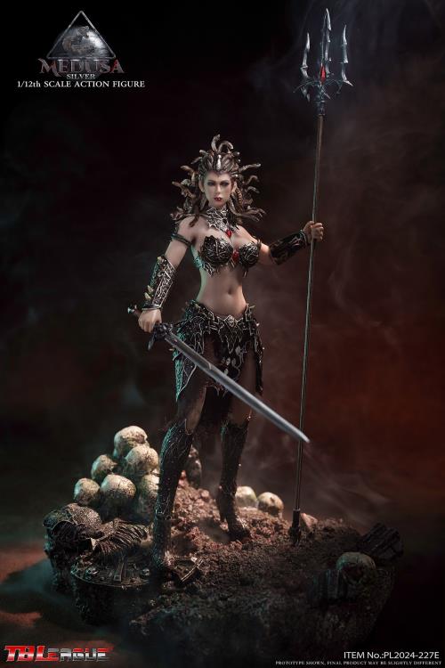 Medusa (Silver Human Form) 1/12 Scale Action Figure Gallery Image 3