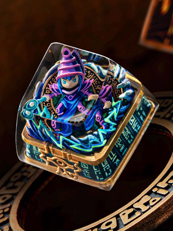 Yu-Gi-Oh! Dark Magician Artisan Resin Keycap Gallery Image 2