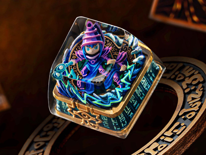 Yu-Gi-Oh! Dark Magician Artisan Resin Keycap Gallery Image 1