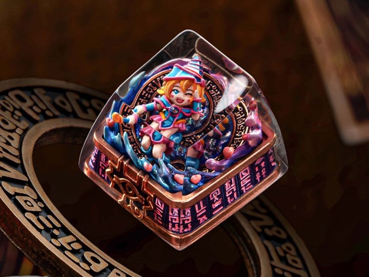 Yu-Gi-Oh! Dark Magician Girl Artisan Resin Keycap Gallery Image 1