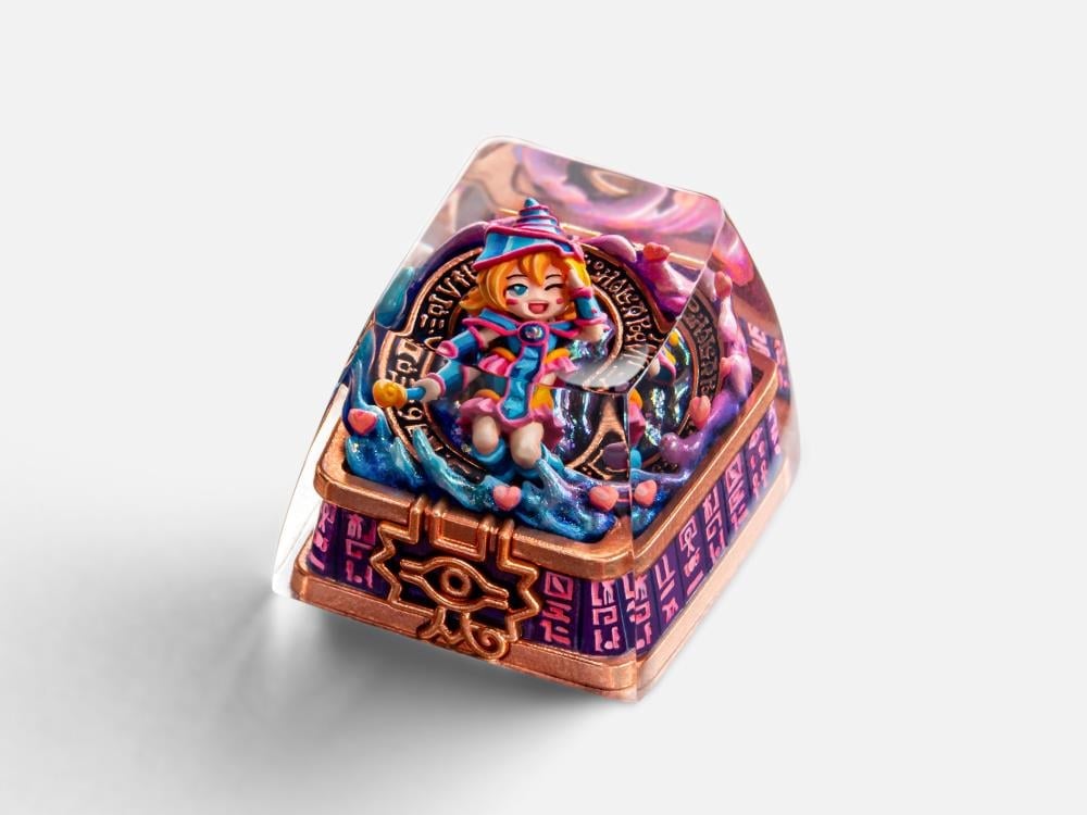 Yu-Gi-Oh! Dark Magician Girl Artisan Resin Keycap Gallery Image 4