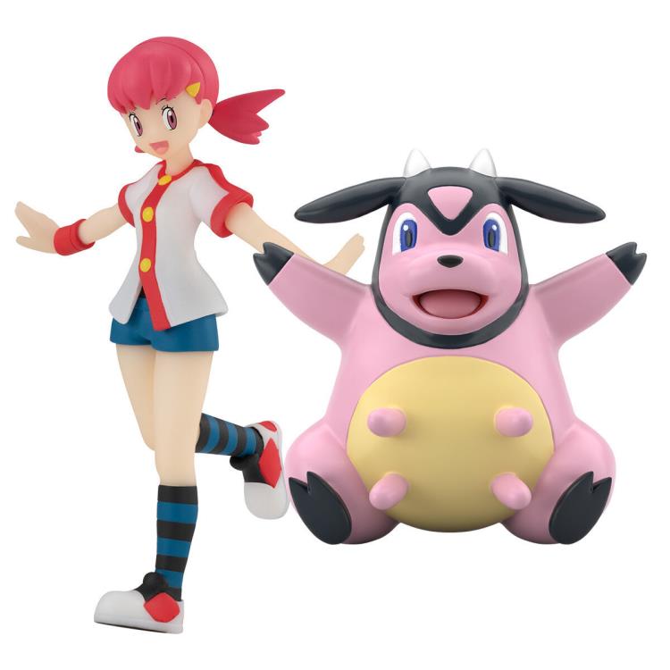 Pokemon Scale World Johto Region Whitney & Miltank Figure Set Gallery Image 3