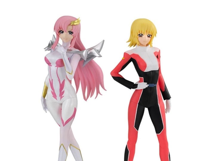 Mobile Suit Gundam SEED Freedom Gasha Portaits Lacus & Cagalli