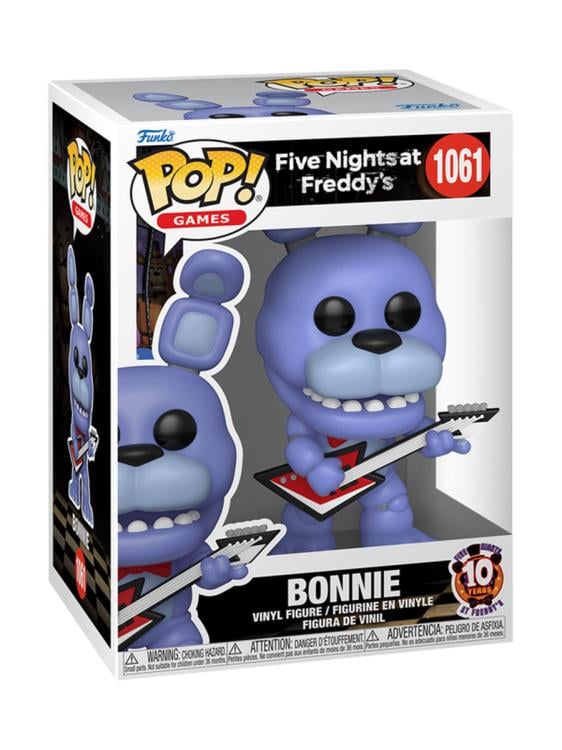 Pop! Games: Five Nights at Freddy's - Bonnie with Guitar (10th Anniversary Ver.) Gallery Image 3