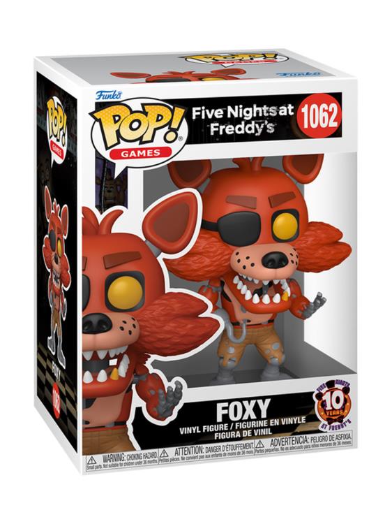 Pop! Games: Five Nights at Freddy's - Foxy (10th Anniversary Ver.) Gallery Image 3