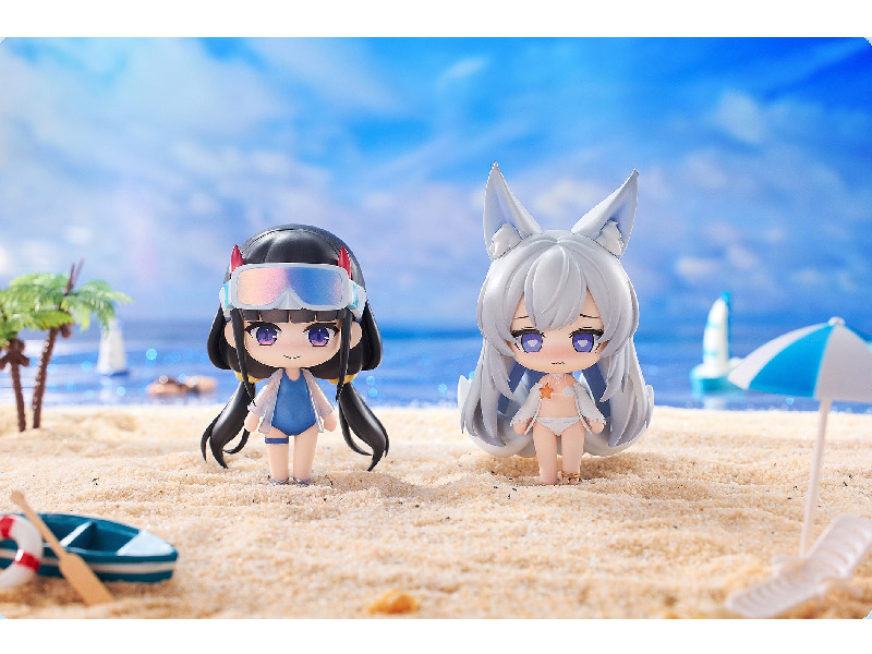 Azur Lane Summer Swimsuit Chibi Vol.1 Set of 3 Figures Gallery Image 19