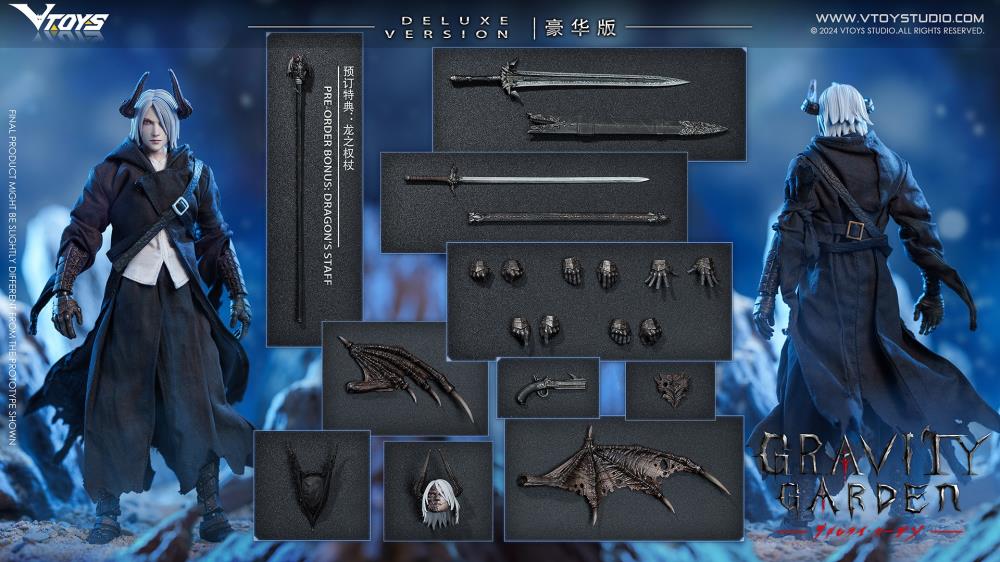 Gravity Garden Hunter of Dragonfyre (Deluxe Ver.) 1/12 Scale Gravity Garden Hunter of Dragonfyre (Deluxe Ver.) 1/12 Scale