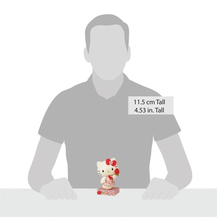 Sanrio Hello Kitty Rose Personality Pose Figurine (Jim Shore) Gallery Image 7