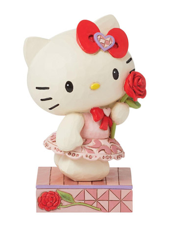 Sanrio Hello Kitty Rose Personality Pose Figurine (Jim Shore) Gallery Image 2