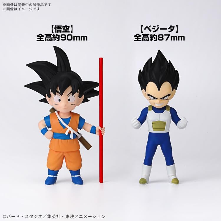 Dragon Ball Daima Son Goku (Mini) & Vegeta (Mini) Model Kit Gallery Image 6