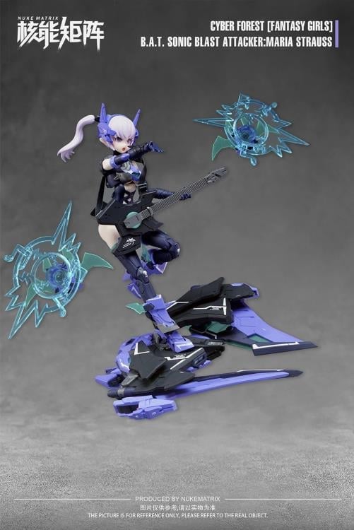 1/12 B.A.T. SONIC BLAST ATTACKER：MARIA STRAUS 新品 プラモデル【G1399-007】116 Cyber Forest Fantasy Girls B.A.T. Sonic Blast Attacker Maria