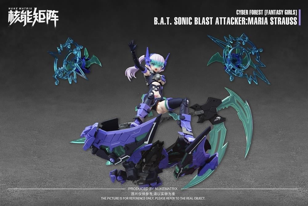 Cyber Forest Fantasy Girls B.A.T. Sonic Blast Attacker Maria