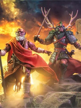 Mythic Legions: The Legend of Gasspparr & Gawrychh LegionsCon 2024 Exclusive Action Figure Two-Pack Gallery Image 2