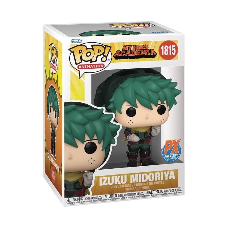 My Hero Academia Pop! Animation #1815 Izuku Midoriya (Hooded) PX Previews Exclusive Gallery Image 3