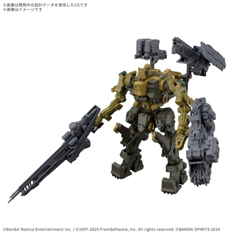 Armored Core VI: Fires of Rubicon 30 Minutes Missions RaD CC-3000 Wrecker Milk Tooth Model Kit Gallery Image 3