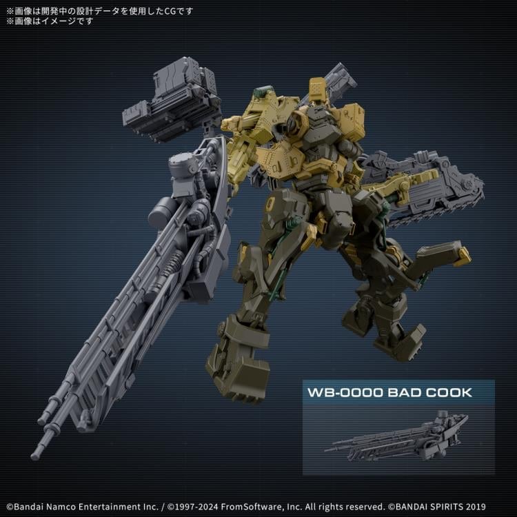 Armored Core VI: Fires of Rubicon 30 Minutes Missions RaD CC-3000 Wrecker Milk Tooth Model Kit Gallery Image 7