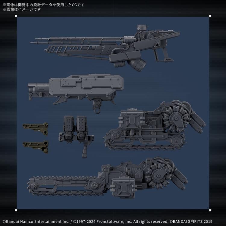 Armored Core VI: Fires of Rubicon 30 Minutes Missions RaD CC-3000 Wrecker Milk Tooth Model Kit Gallery Image 10