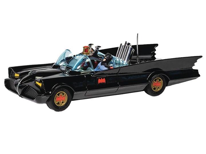 Batman 1966 Batmobile with Batman & Robin 1/46 Scale Die-Cast Model Gallery Image 1