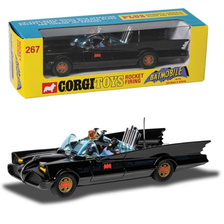 Batman 1966 Batmobile with Batman & Robin 1/46 Scale Die-Cast Model Gallery Image 4