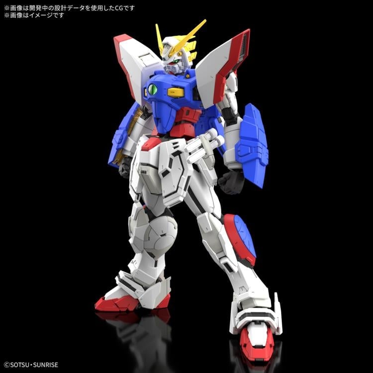 Mobile Fighter G Gundam RG GF13-017NJ Shining Gundam 1/144 Scale Model Kit Gallery Image 3