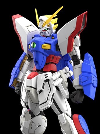 Mobile Fighter G Gundam RG GF13-017NJ Shining Gundam 1/144 Scale Model Kit Gallery Image 2