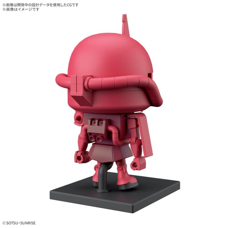 Mobile Suit Gundam Gunpla-kun Model Series Char's Zaku-kun (Runner