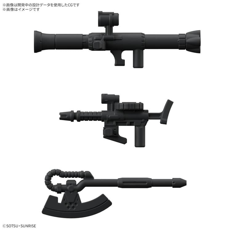 Mobile Suit Gundam Gunpla-kun Model Series Char's Zaku-kun (Runner Ver. with Reproduction Parts) 1/1 Scale Model Kit Gallery Image 8