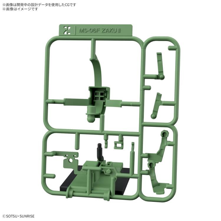 Mobile Suit Gundam Gunpla-kun Model Series Zakupla-kun (Runner Ver. with Reproduction Parts) 1/1 Scale Model Kit Gallery Image 5