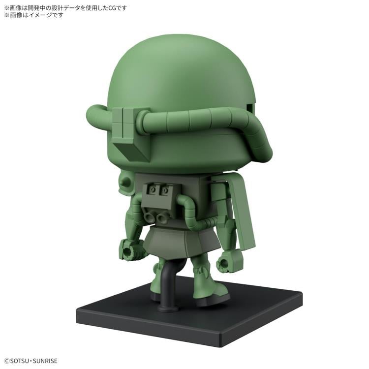 Mobile Suit Gundam Gunpla-kun Model Series Zakupla-kun (Runner Ver. with Reproduction Parts) 1/1 Scale Model Kit Gallery Image 3