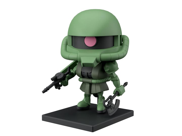 Mobile Suit Gundam Gunpla-kun Model Series Zakupla-kun (Runner Ver. with Reproduction Parts) 1/1 Scale Model Kit Gallery Image 1