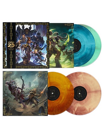 World of Warcraft: 20 Years of Music Orchestral Concert Soundtrack Vinyl 4XLP Gallery Image 2