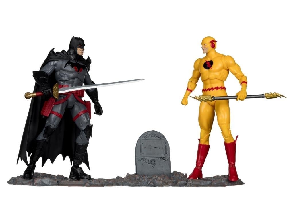 Flashpoint DC Multiverse Batman vs. Professor Zoom Action Figure Two-Pack Gallery Image 3