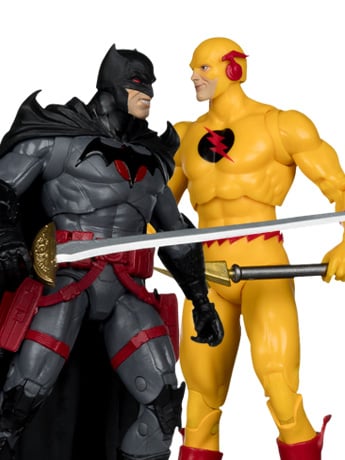 Flashpoint DC Multiverse Batman vs. Professor Zoom Action Figure