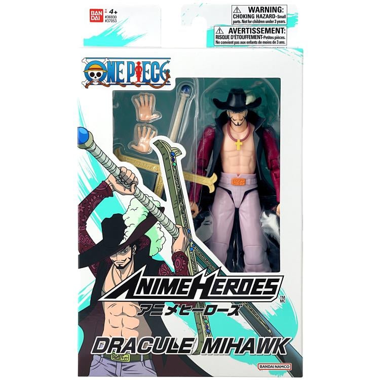 One Piece Anime Heroes Dracule Mihawk Action Figure Gallery Image 9