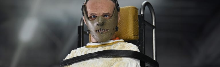 Image of The Silence of the Lambs Dr. Hannibal Lecter (Masked) Action Figure