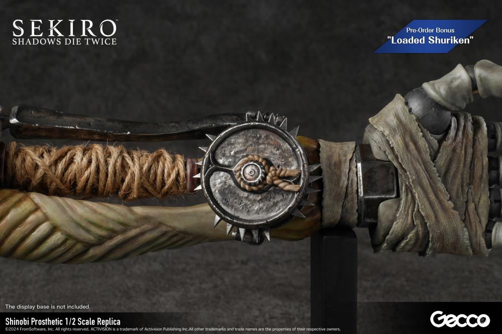 Sekiro: Shadows Die Twice Shinobi Prosthetic 1/2 Scale Replica Gallery Image 26
