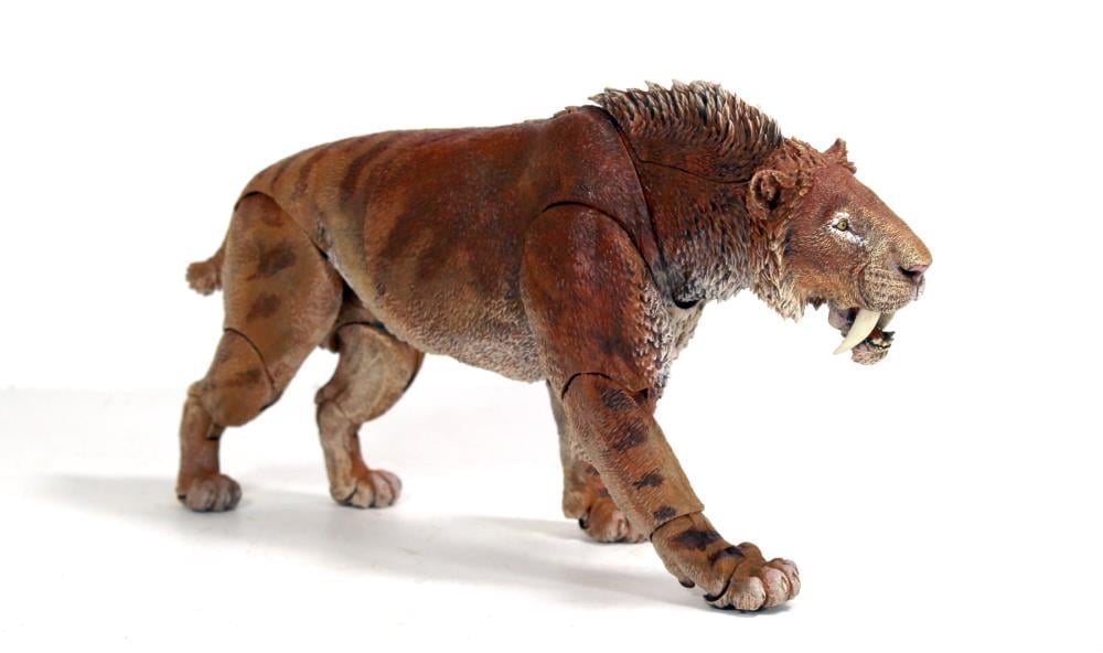 Cyberzoic Smilodon populator (Tan Ver.) 1/12 Scale Action Figure Gallery Image 7