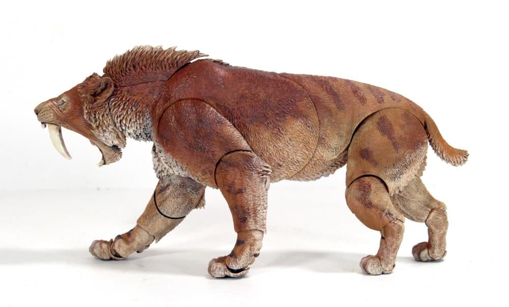 Cyberzoic Smilodon populator (Tan Ver.) 1/12 Scale Action Figure Gallery Image 4