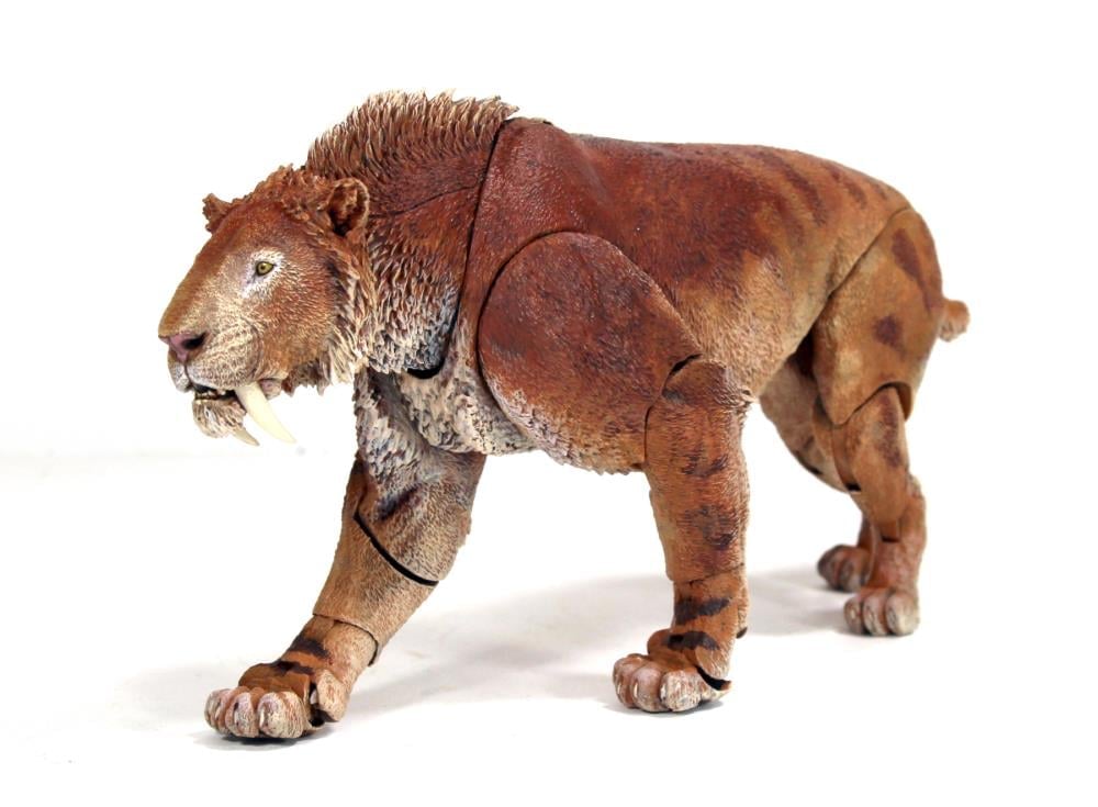 Cyberzoic Smilodon populator (Tan Ver.) 1/12 Scale Action Figure Gallery Image 8