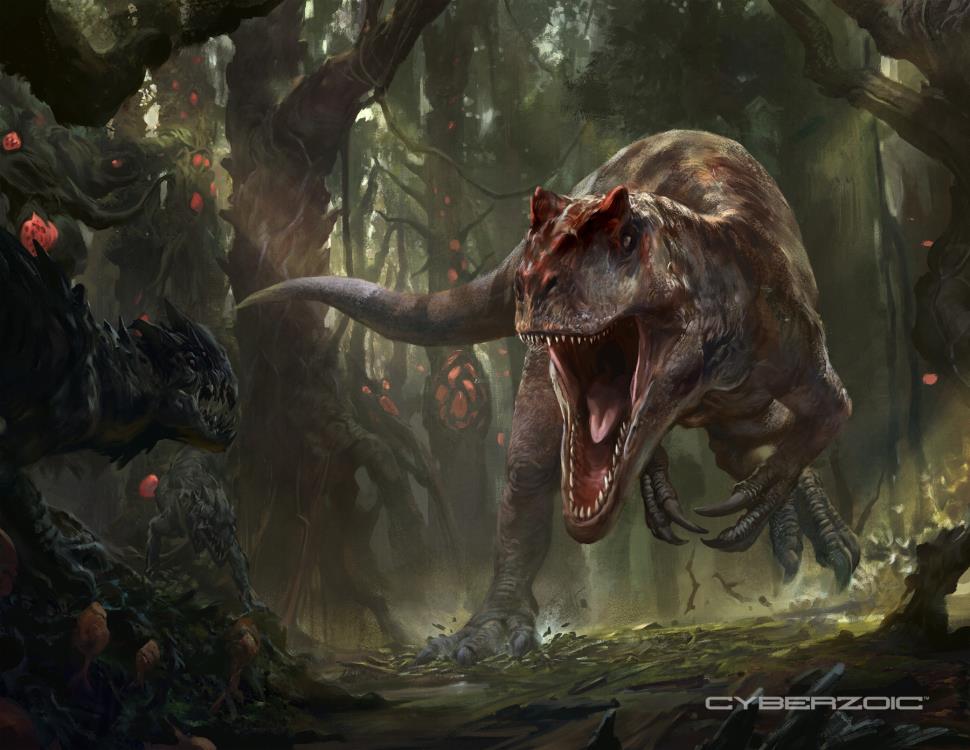 Cyberzoic Allosaurus jimmadseni 1/18 Scale Action Figure Gallery Image 10