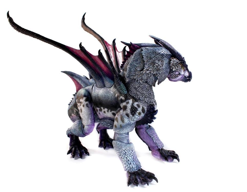 Cyberzoic Arctic Dragon Kuraokami 1/18 Scale Action Figure Gallery Image 5