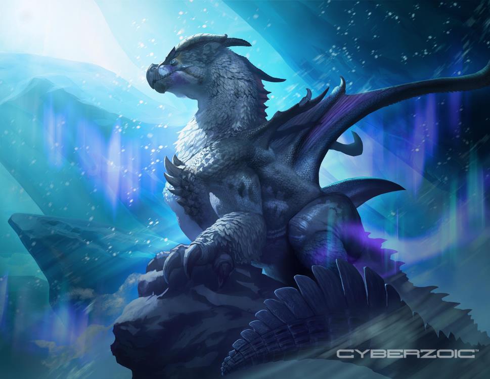 Cyberzoic Arctic Dragon Kuraokami 1/18 Scale Action Figure Gallery Image 12
