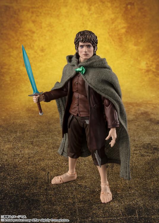 The Lord of the Rings: The Fellowship of the Ring S.H.Figuarts Frodo Baggins & Gollum Action Figure Set Gallery Image 5