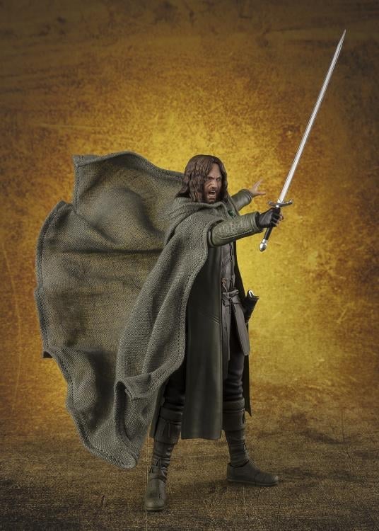 The Lord of the Rings: The Fellowship of the Ring S.H.Figuarts Aragorn Action Figure Gallery Image 5