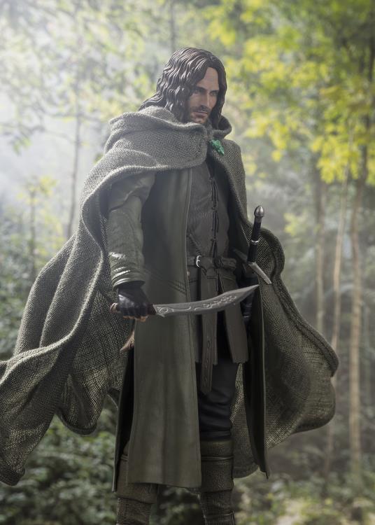 The Lord of the Rings: The Fellowship of the Ring S.H.Figuarts Aragorn Action Figure Gallery Image 9