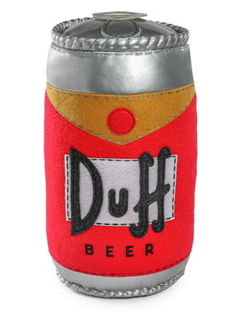 The Simpsons Duff Beer Can 12" Plush Gallery Image 2
