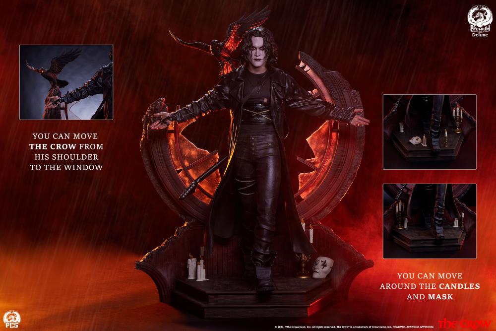 The Crow Eric Draven (Deluxe Edition) 1/3 Scale Limited Edition Statue Gallery Image 37