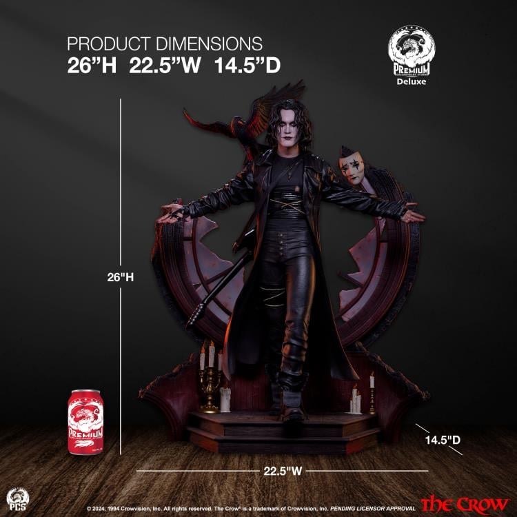 The Crow Eric Draven (Deluxe Edition) 1/3 Scale Limited Edition Statue Gallery Image 38